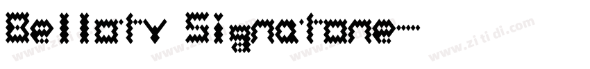 Belloty Signatone字体转换